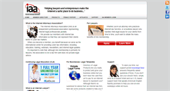 Desktop Screenshot of internetattorneysassociation.org